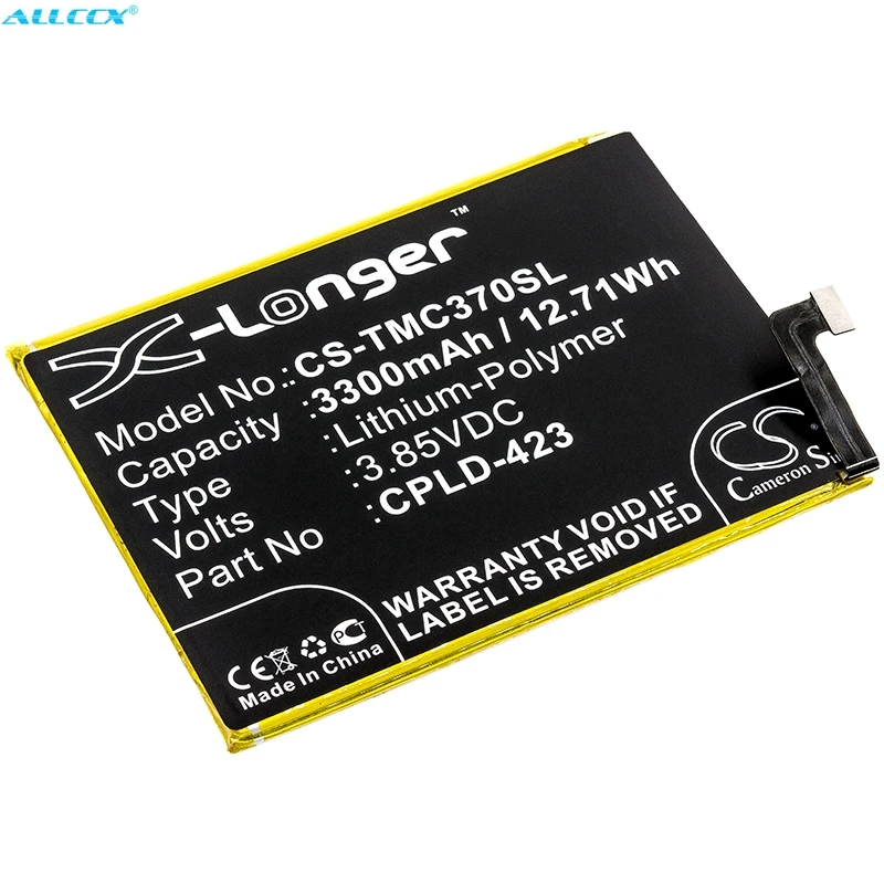 Cameron Sino 3300mAh аккумулятор CPLD-423 для T-Mobile C3701A, Revvl Plus