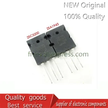 

6 unids A1943 C5200 2SA1943 2SC5200 de audio par tubo 3 unids * A1943 + 3 unids * C5200 TO-3PL nuevo original