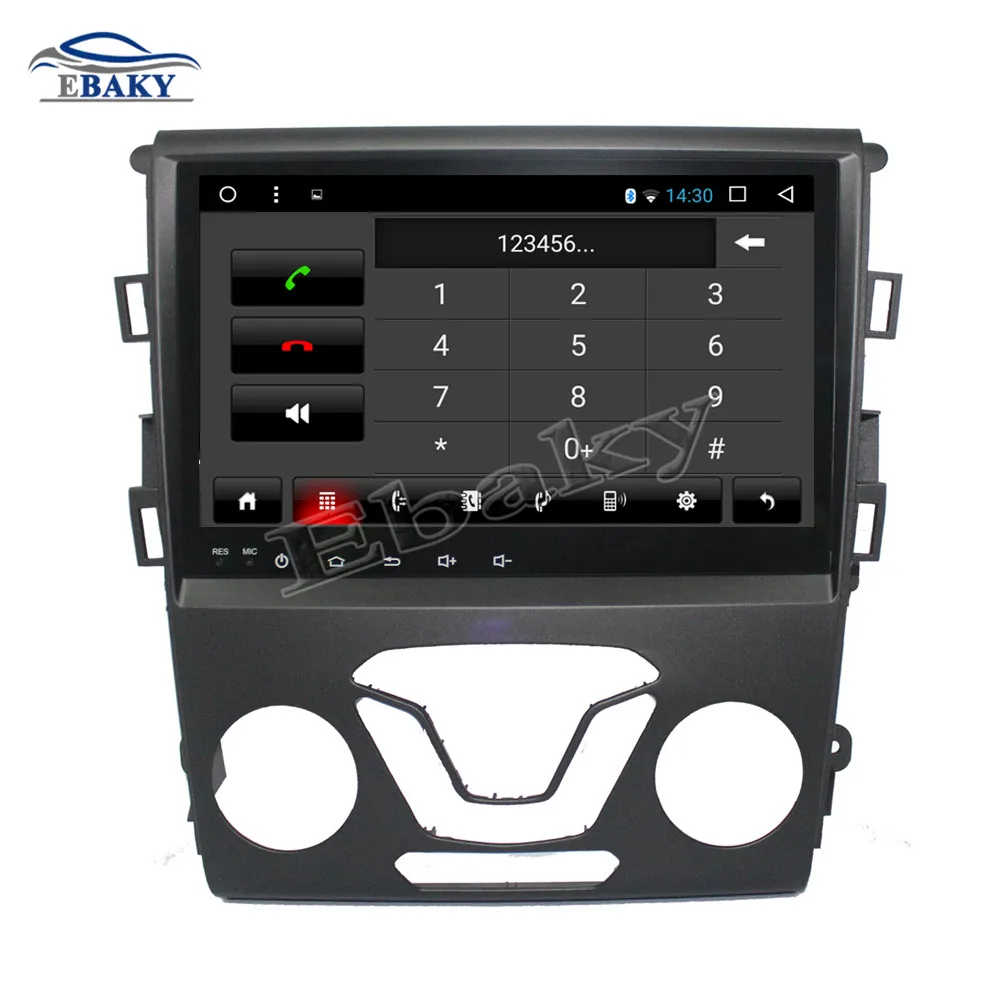 Discount NaviTopia 9inch 1GB/2GB RAM Quad Core/Octa Core Android 7.1/8.1 Car DVD Radio for Ford Mondeo 2013 with GPS/wifi/maps 5