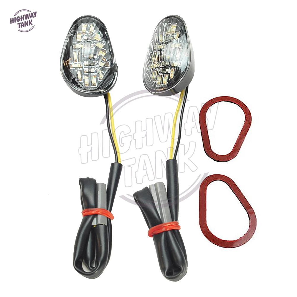 

Clear Flush mount Motorcycle LED Signal Light case for Yamaha YZF R6 YZFR6 2003 2004 2005 2006 2007 2008 2009 2010 2011 2012