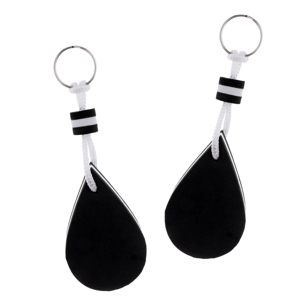 2 Pcs Sailing Floating Key Chain Boat Float Marine Keys Ring Holder Buoyant Floating Keychain Inflatable Boats Accessories
