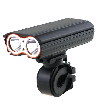 

Bicycle Light Cycling Front Lights Built-in 18650 Rechargeable Battery Waterproof 2400 Lumens 4 Mode With 2PCS Brackets For Bike