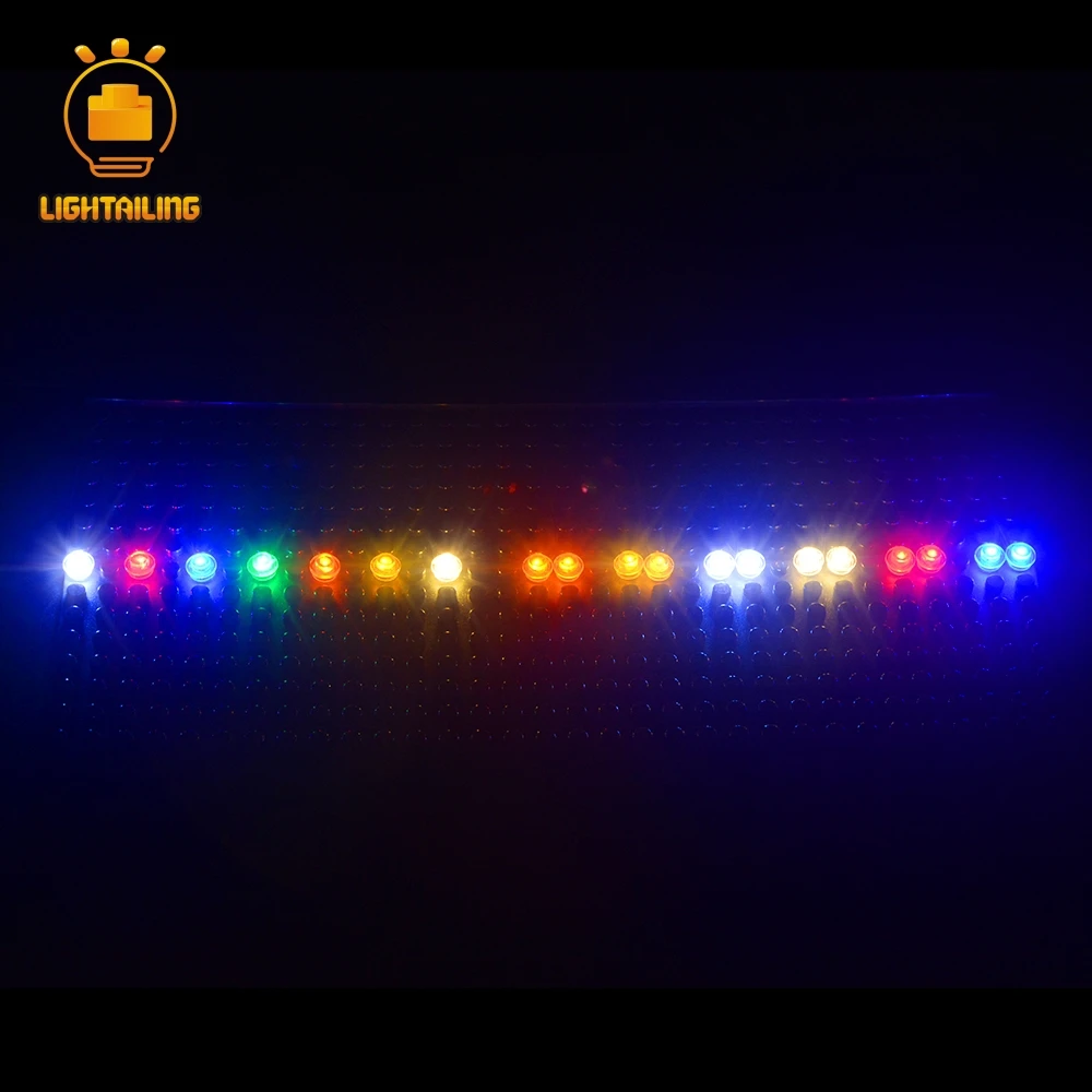 Lightailing брендовый светодиодный светильник комплект DIY пластина светильник аксессуары для Строительные кирпичи модель совместима с СОЗДАТЕЛЬ серии