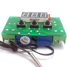 DC12V/24 В горячий и холодный автоматически переключает термостат высокой и низкой температуры сигнализации 2 реле выхода