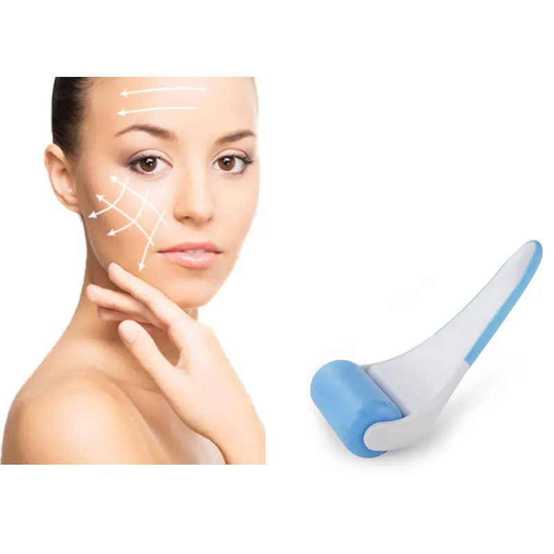 Facial massage roller instrument ice roller massage face lift body skin