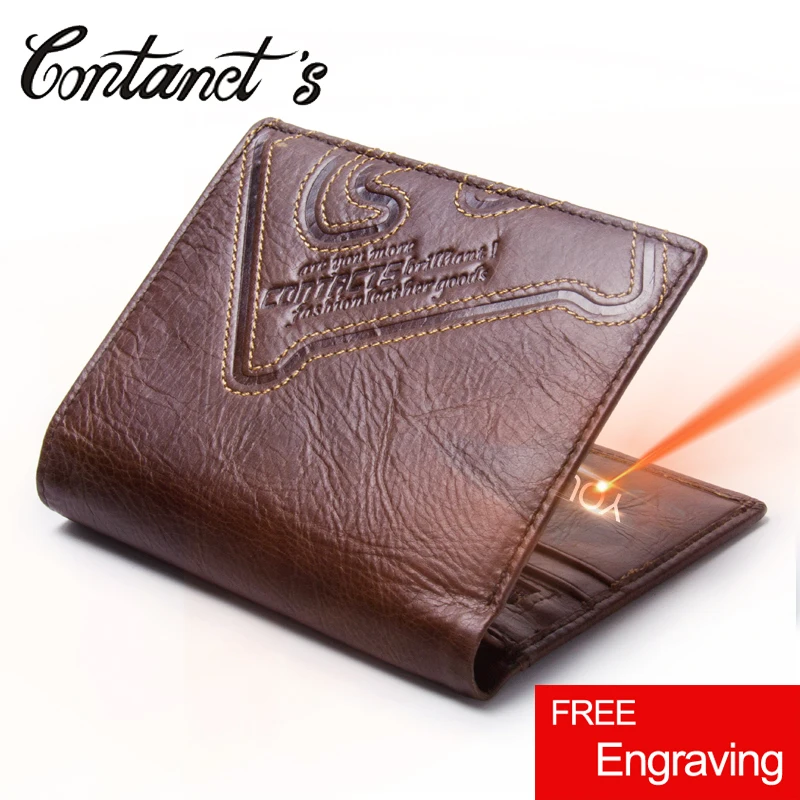 

Men Wallets Genuine Leather Casual Male Slim Organizer Money Bag Short Bifold Wallet Credit Card Case Coin Holder Clutch Purse