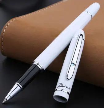 

PICASSO 608 white 0.5MM inb Roller Ball Pen free shipping