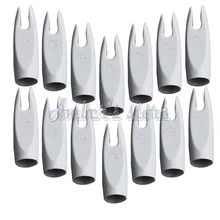 50 шт. Белый ID 6 мм НОК стрелка для охоты стрельба из лука