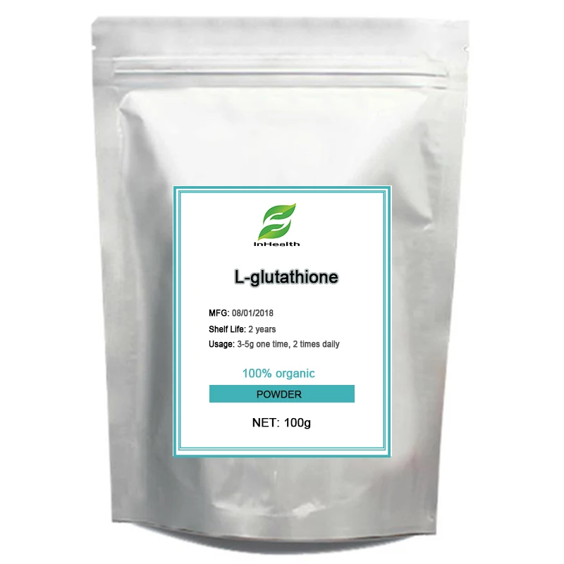 

100g High quality L-Glutathione Injection grade Glutathione 99%, free shipping Anti-Aging Anti tumor