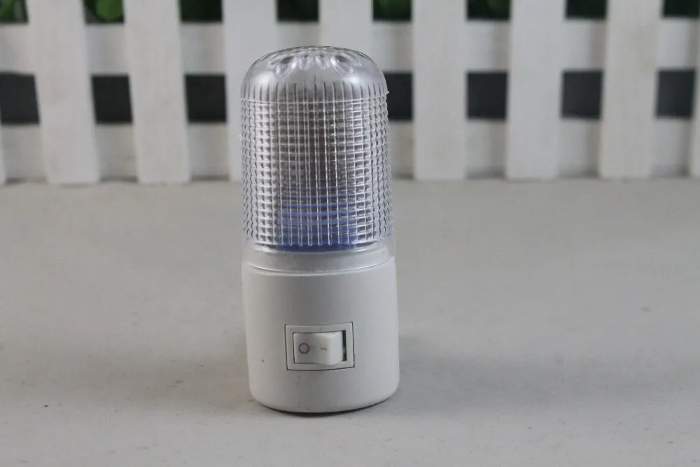 2014 New 3W Led Nightlight Wall Plug Bright Warm White Light Saving Energy Ac Powered 10 6