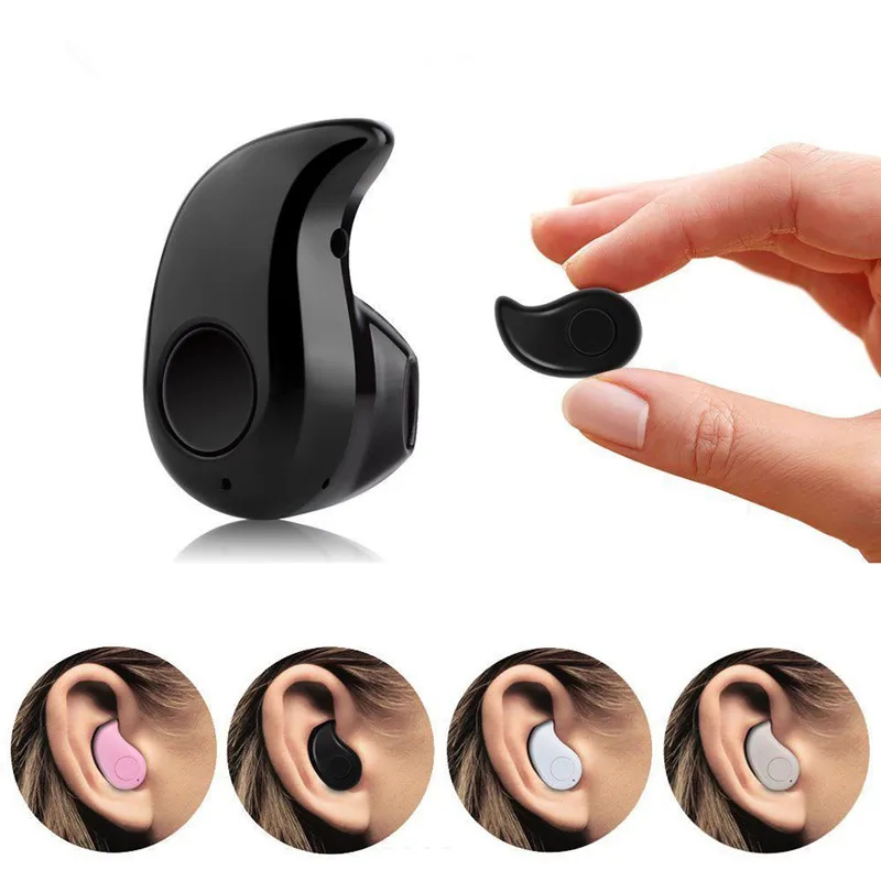 

Mini Wireless in-ear Earpiece Bluetooth Earphone Cordless Headphone Stereo Earbuds in ear Headset For Samsung Phone iPhone 7 6