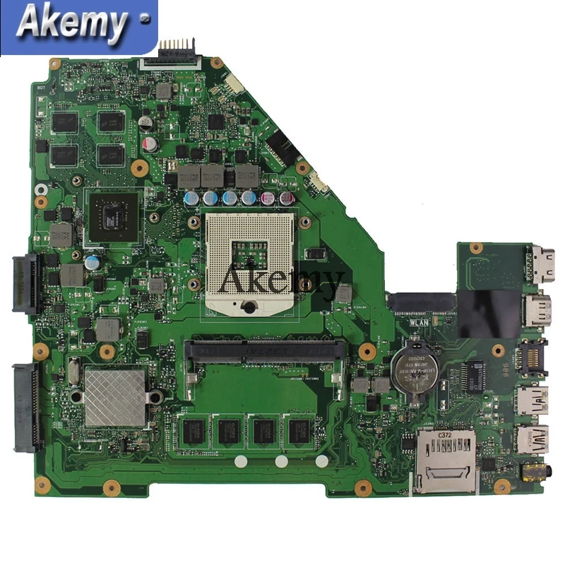 Akemy X550VC материнская плата для ноутбука ASUS X550VC R510V X550V X550 тестовая оригинальная материнская плата 4G ram GT720M-2G