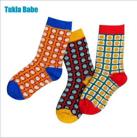 

Tukla Babe Spring British polka dot children's socks fashion new sock for kids clothing