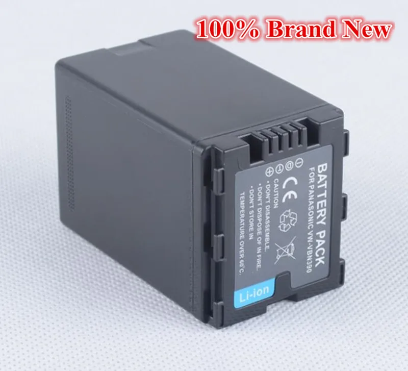 3750 мАч 100% Новый Сменный аккумулятор для камеры Panasonic VW-VBN390 VW-VBN130 VW-VBN260 HDC-HS900 |