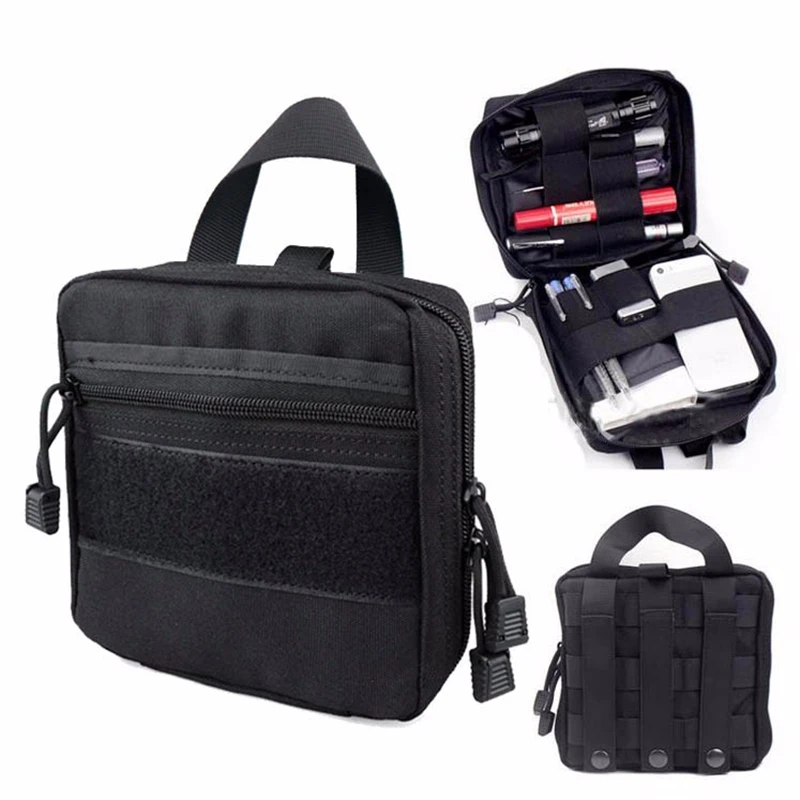 

Molle 1000D Outdoor Sports Pouch Hunting Waist Bag Pack Tactical Military EDC Utility Tool Bags Medical First Aid Pouch Dropship