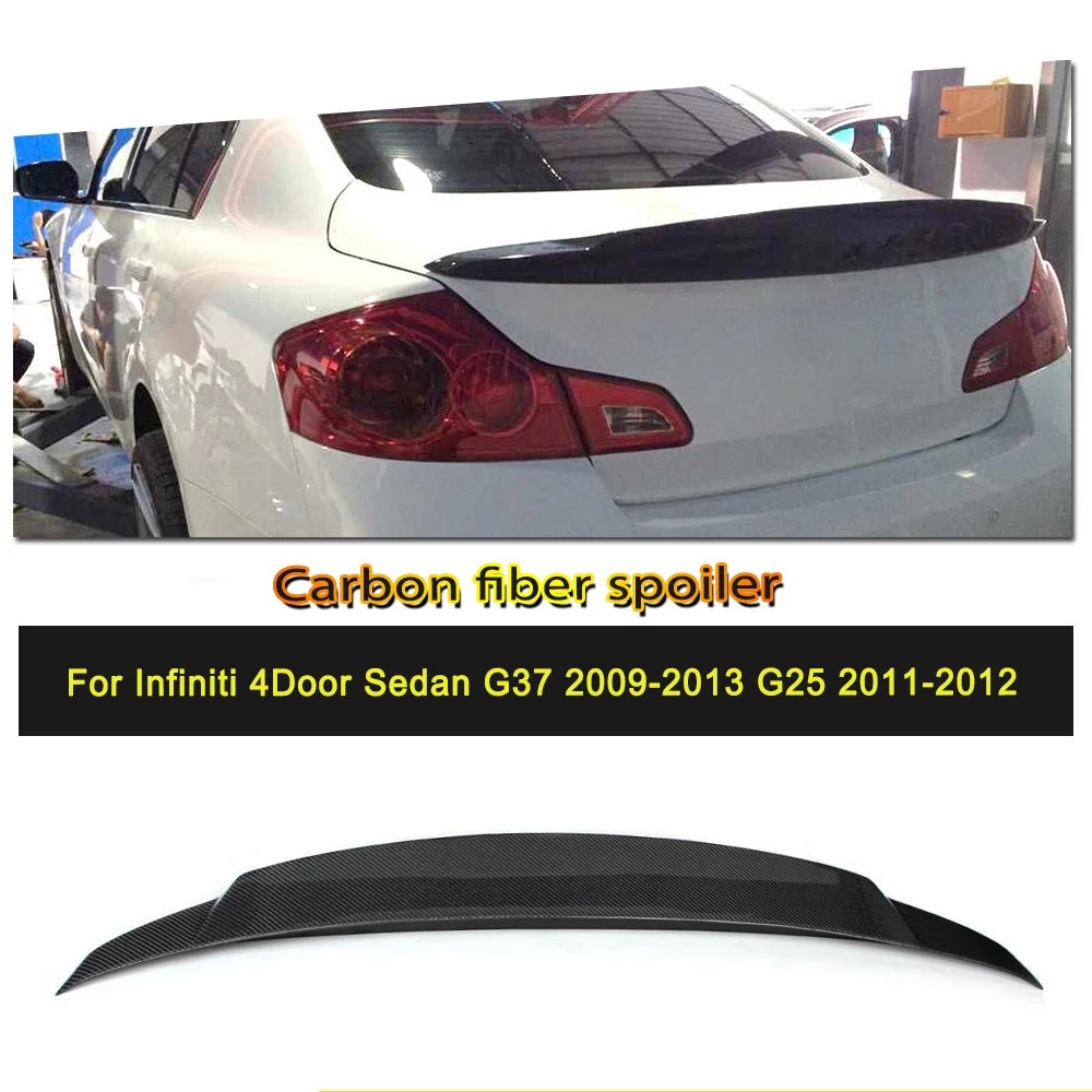 Carbon Fiber / FRP Auto Car Styling Rear Trunk Wing Lip Spoiler for