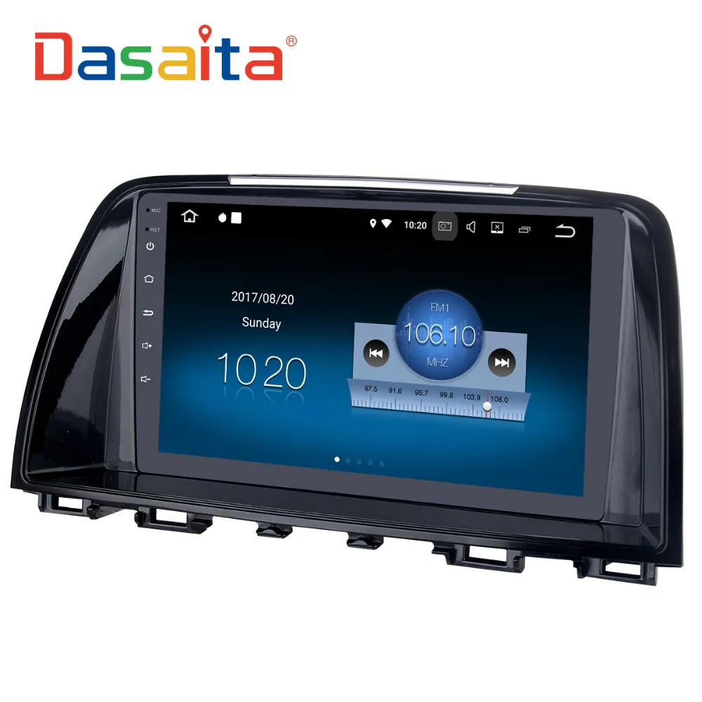Flash Deal Dasaita 9 Inch Android Car GPS DVD Player Navi for Mazda 6 Atenza Stereo Autoradio 2013 2014 Bluetooth WIFI Mirror Link DAB+ 4G 1