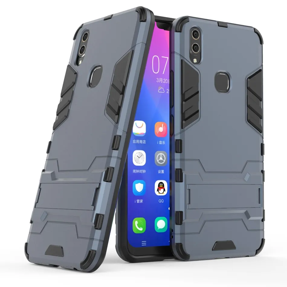 

Hard Robot Back Cover for VIVO Y51 Y53 Y55 Y55S Y55L Y65 Y66 Y67 Y69 Y71 Y73 Y75 Y79 Y83 Y85 Y91 Y93S Y97 Heavy Duty Armor Case