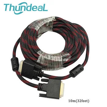 

High speed DVI cable 1080p Gold Plated Plug DVI to DVI 24+1 pin Male to Male cable 1.5M-10M for Projector LCD DVD HDTV XBOX