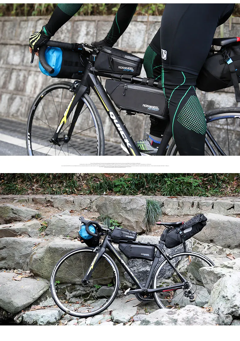 Cheap ROSWHEEL Bicycle Bag Water Bike Frame Corner Tube Triangle Pouch Bycicle Cycling Bags Accessories 4L Volume Extendable 121371 6 Cheap ROSWHEEL Bicycle Bag Water Bike Frame Corner Tube Triangle Pouch Bycicle Cycling Bags Accessories 4L Volume Extendable 121371 6