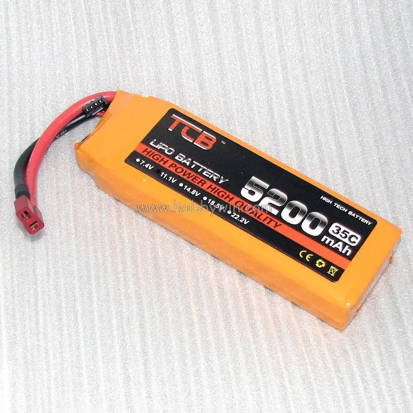 

TCB 11.1V/3S 5200mAh 35C LiPo Battery RC model aircraft part wholesale price Free shipping