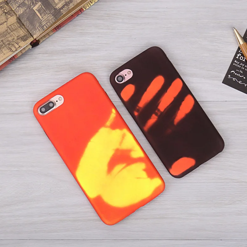 Thermal Phone Case for IPhone 6 7 6S 8 Plus Heat Sensitive