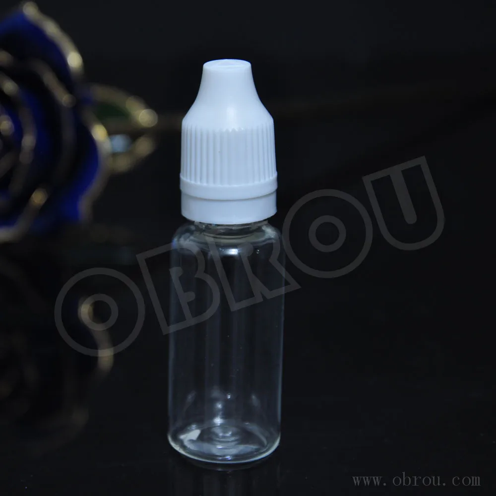 Obrou 1000 шт. ПЭТ прозрачный пластиковый флакон-капельница 5ml10ml15ml20ml 30 мл Еда Класс ПЭТ бутылки