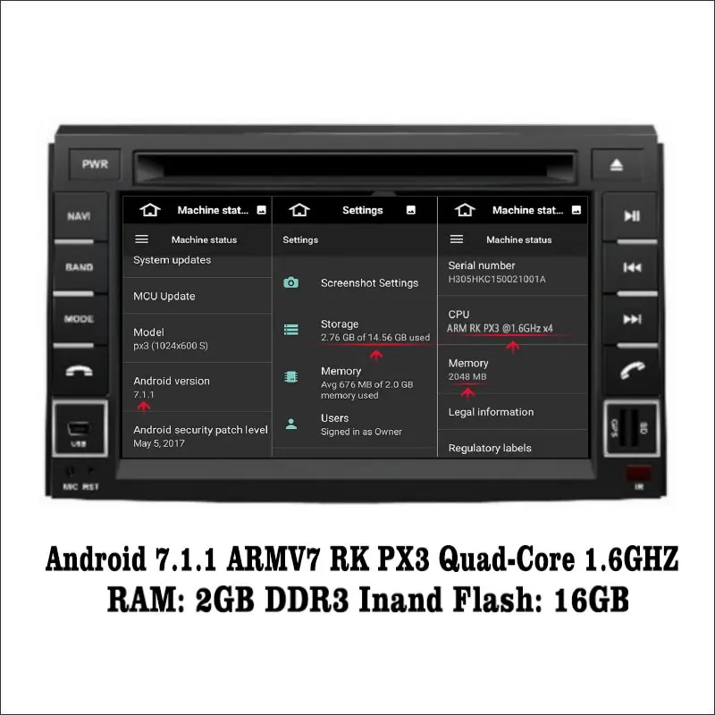 Cheap Liislee Android 7.1 2G RAM For Kia Sorento 2010~2012 Car Radio Audio Video Multimedia DVD Player WIFI DVR GPS Navi Navigation 1