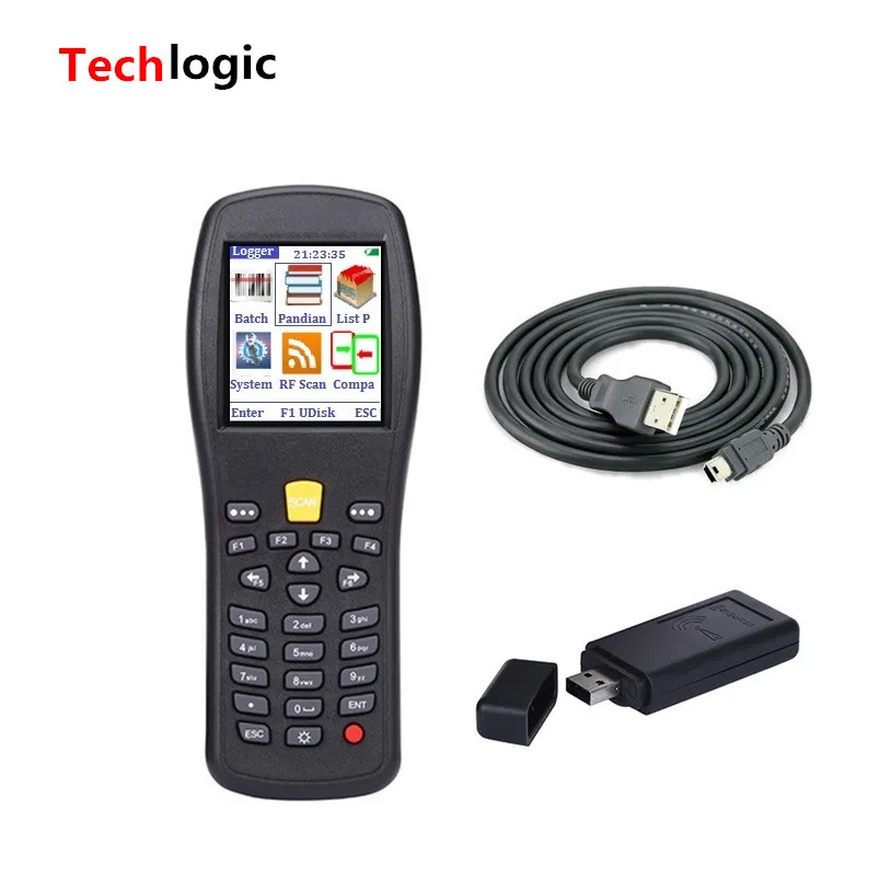 Беспроводной сканер штрих-кодов Techlogic X3 PDA складский пистолет-сканер Storeage |