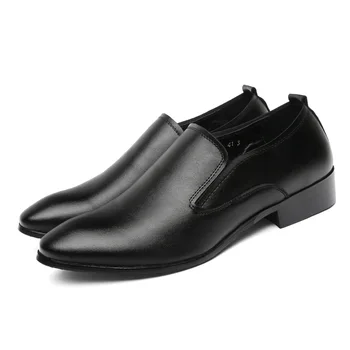 

Men Office Shoes Men Spring Leather Fashion Brand Casual Social Elegant Men Shoes #MPX8116282