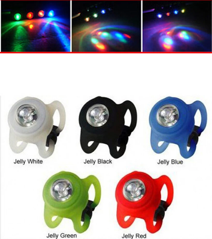 Perfect 1pcs Mini Waterproof Silicone mountain Bike Light Cycling Beetle Warning lights Front Rear Tail Lamp Bicycle light BL8211 7 Perfect 1pcs Mini Waterproof Silicone mountain Bike Light Cycling Beetle Warning lights Front Rear Tail Lamp Bicycle light BL8211 7