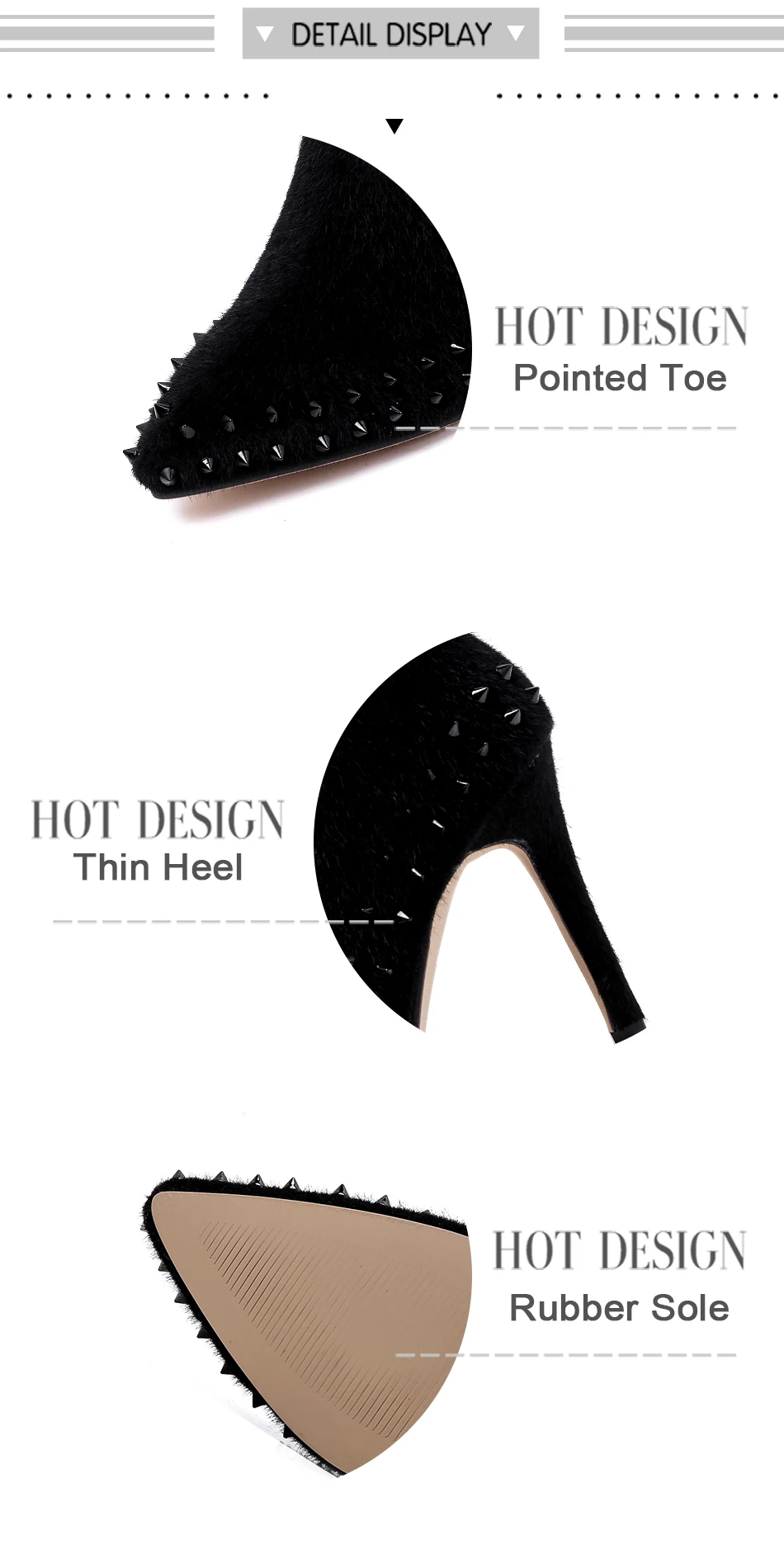pointed toe