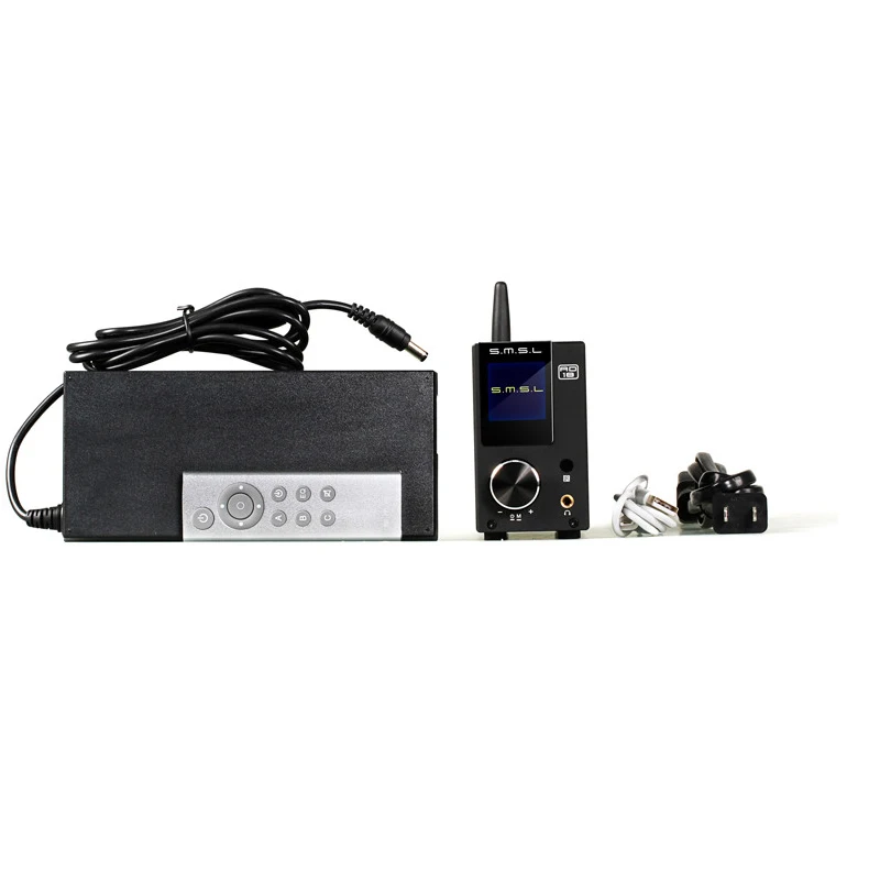 Усилители SMSL AD18 Bluetooth 4 2 HIFI все цифровой аудио усилитель мощности 80 Вт *