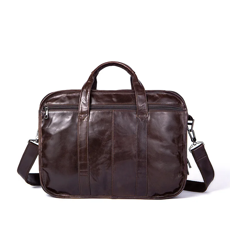 جلد أصلي للرجال حقيبة حقائب الأعمال عارضة الرجال Crossbody حقائب الكتف حقيبة ساعي 14 بوصة محمول الرجال أكياس