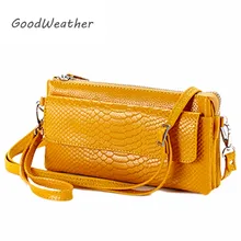 Акция, маленький желтый клатч с ремешком, высокое качество, спилок, сумки, дизайнерские, крокодиловый принт, сумка на плечо, женские клатчи