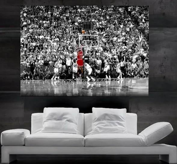 Michael Jordan MJ Air Jordan Poster print wall art 8 parts giant huge free shipping NO33