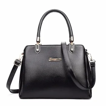 

2019 Women Leather Handbags High Quality Sac A Main Retro Travel Soft Leather Shoulder Bag Ladies Casual Tote Bag Vintage Bolsa
