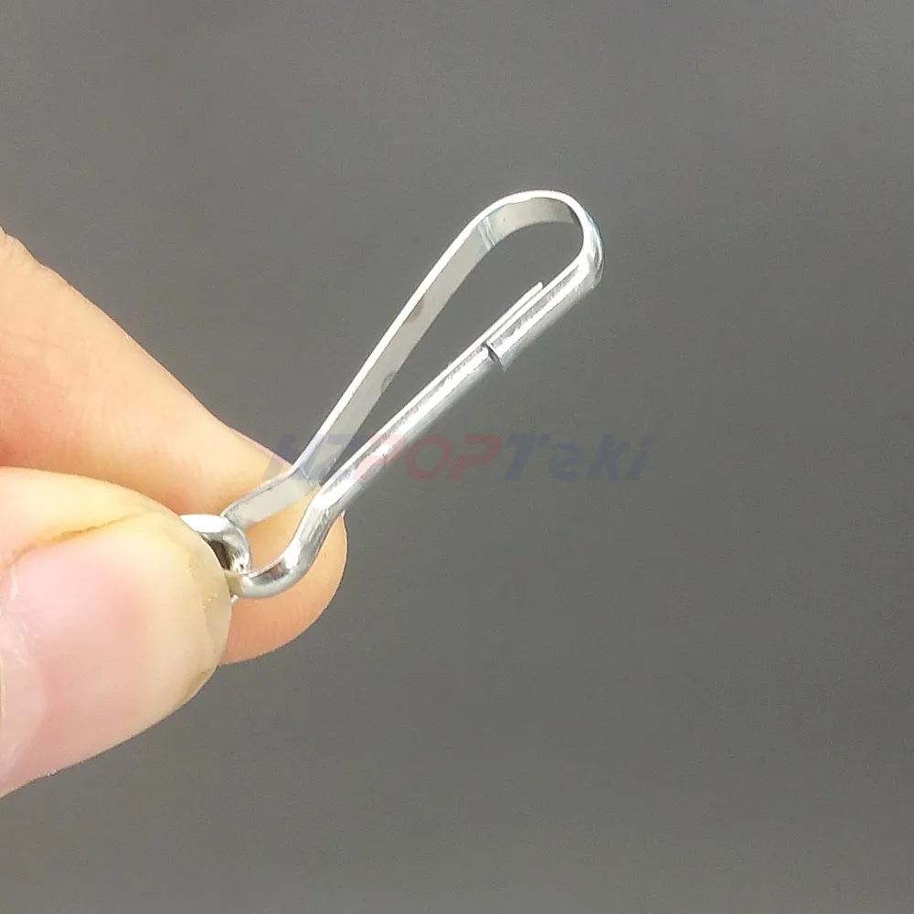 L 25/50cm Metal Poster Pole Hanging Link Chain Rope Strong with 2 End Buckles Rings for Store Sky Hang Accessories 20pcs/lot