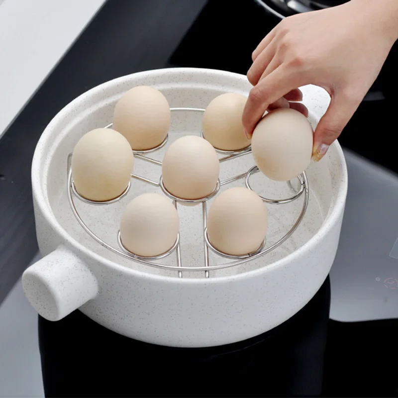 Стойка для яйцеварка из нержавеющей стали кастрюля для быстрого приготовления Trivet подставка с корзиной для скороварки Лучшая цена