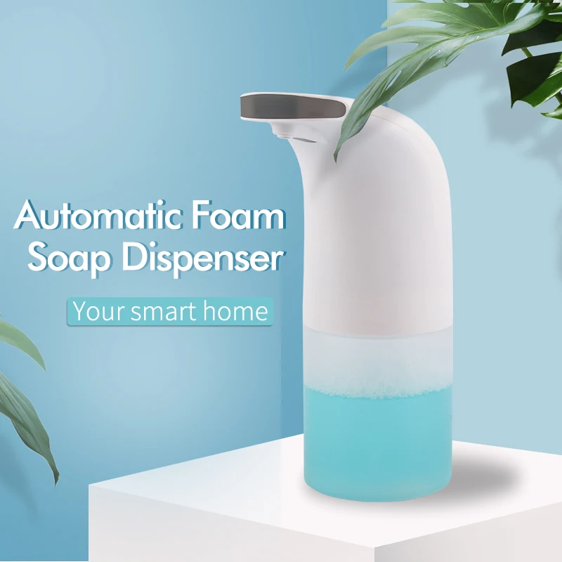 

Smart Automatic Foaming Soap Dispenser Infrared Motion Sensor Pump Dispenser Touchless for Bathroom & Kitchen