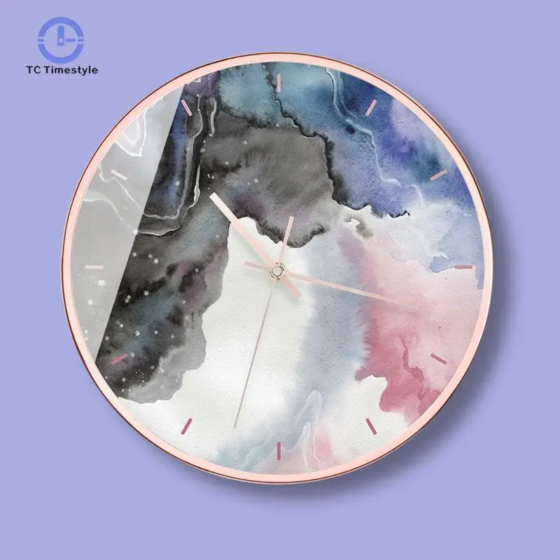 

Minimalist Quartz Wall Clock Golden Living Room Clocks Star Series Nordic Style Home Decoration Accessories Modern Wall Watch
