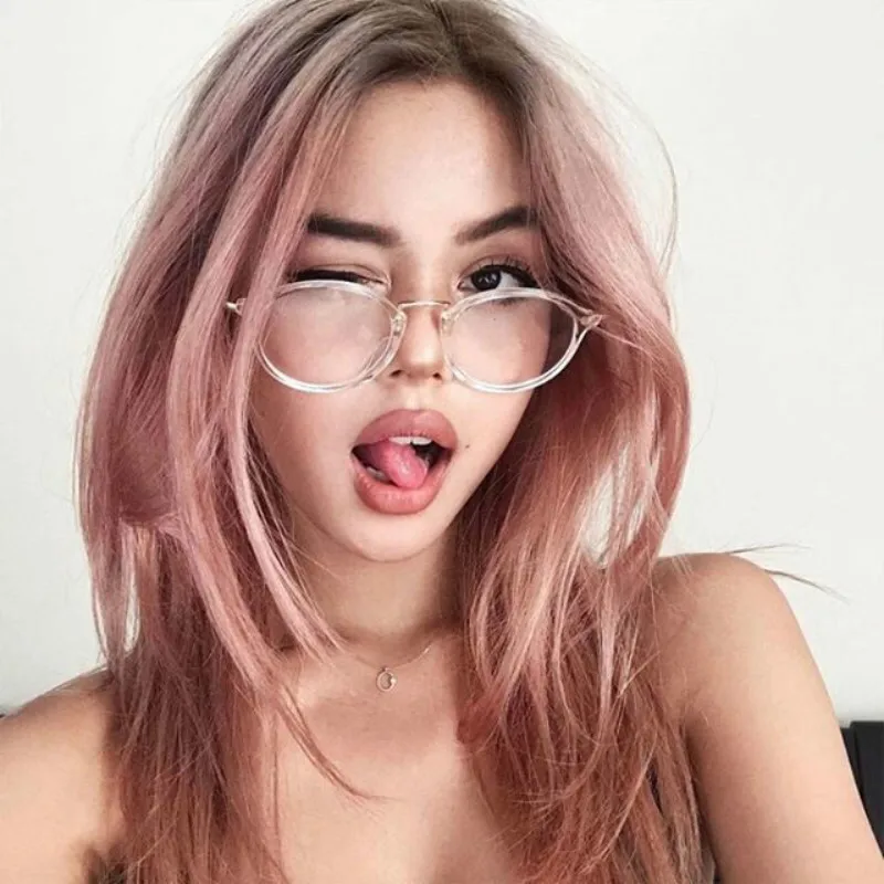 

2019 New Women Glasses Frame Men Eyeglasses Frame Vintage Round Clear Lens Glasses Optical Spectacle Frame