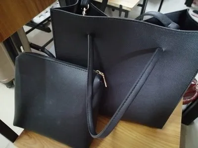 Модная винтажная женская сумка-мессенджер Большая вместительная женская сумка на одно плечо композитная сумка WOju88