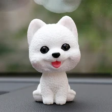 Auto Ornamenti Bobblehead Dog Annuendo Giocattoli Cucciolo Auto Dashboard Decor Giocattolo Bello Wobble Scuotendo La Testa Bambole Auto Accessori interni