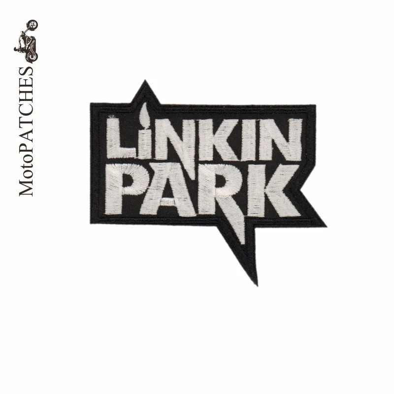 

MotoPATCHES Linkin Park Iron on Patches For Jackets Motorcycle Biker Patches