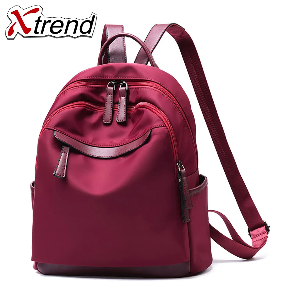 Xtrend Oxford cloth Women Backpack Fashion School Student Laptop