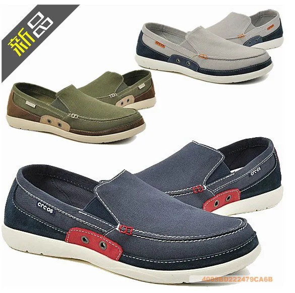 crocs canvas shoes