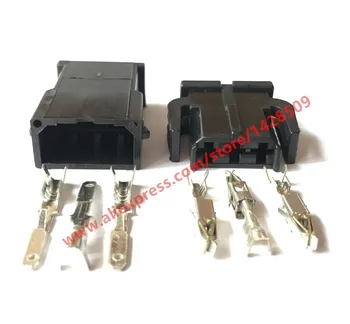 

5 Sets 3 Pin 893 971 993 893971633 Female Male Auto Wire Harness Connector For VW