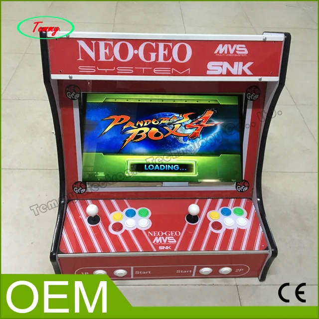 Best price at $475 Cheap New products 22 inch LCD mini arcade game machine use SANWA button and joystick and pandora box 4