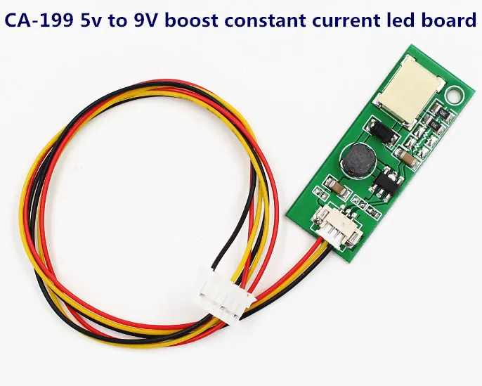 100pcs CA-199 5V to 9V boost constant current board LED go-up voltage univeral one lamp inverter board for laptop notebook car for 6917l 0045a 3pdgc20001a r constant current board is used